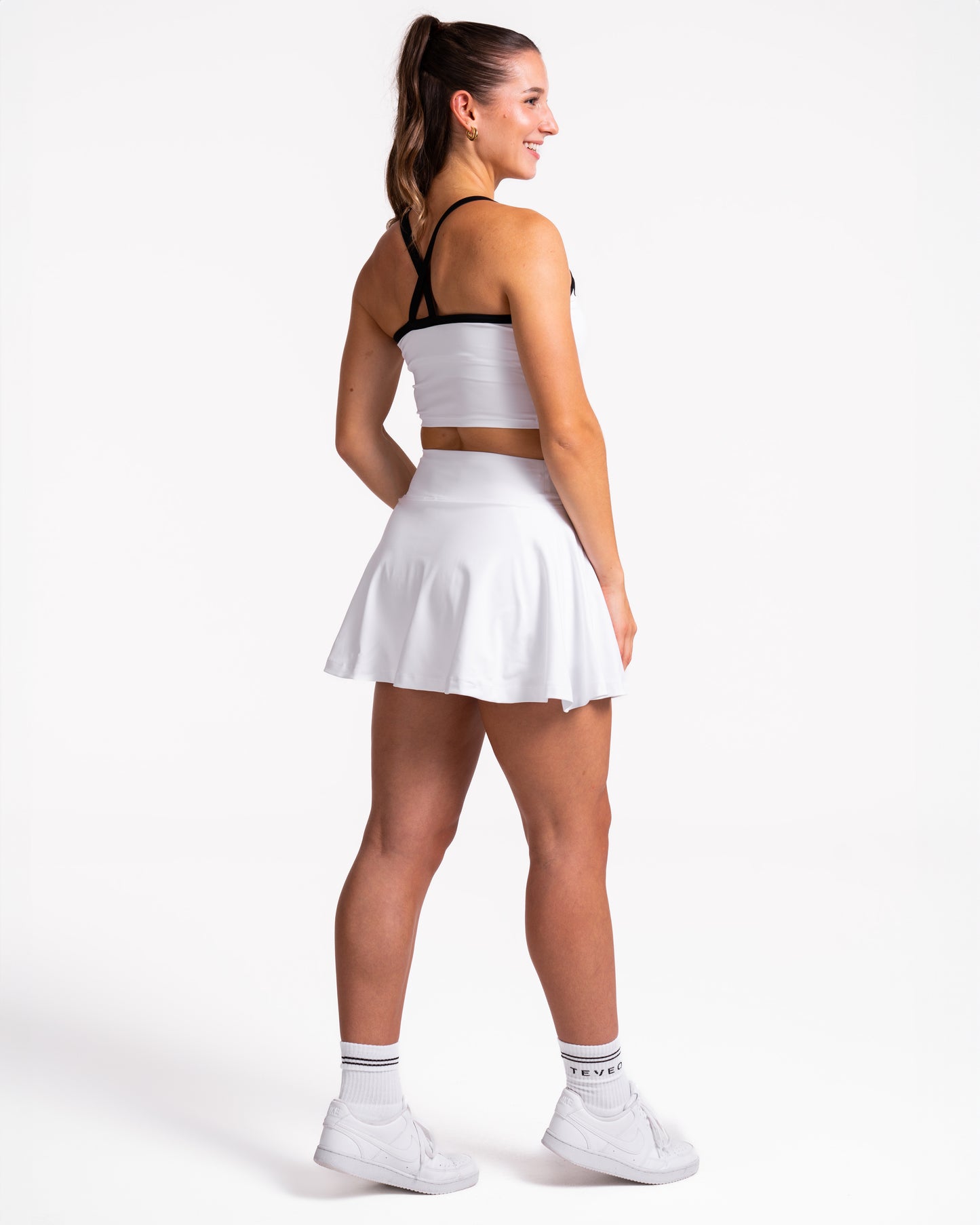 Fearless V-Shape Tennis Skort "Weiß"